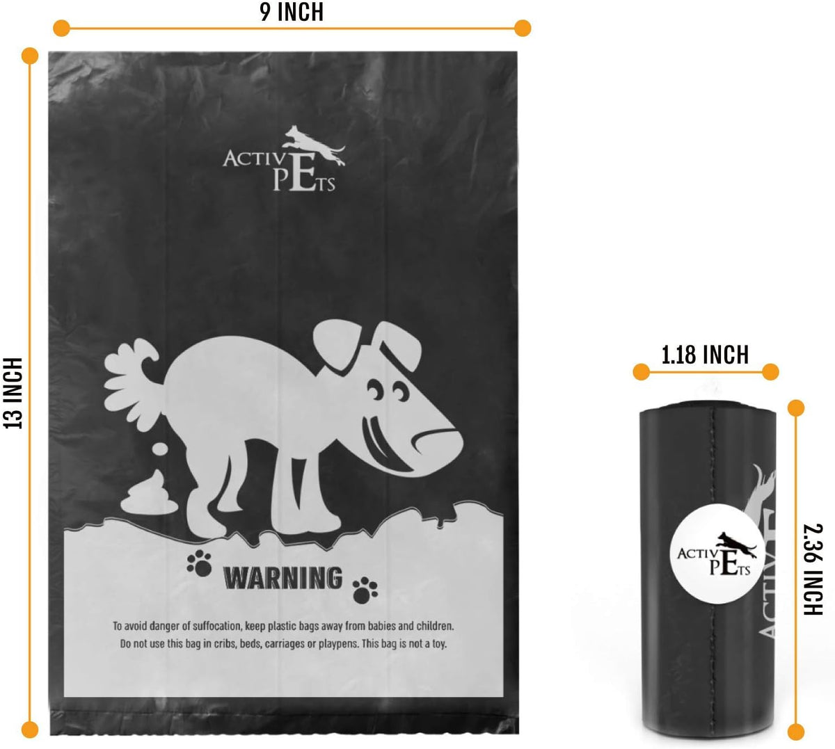 Premium Lavender-Scented Dog Waste Bags - Leak-Proof and Easy-Tear for Eco-Friendly Disposal